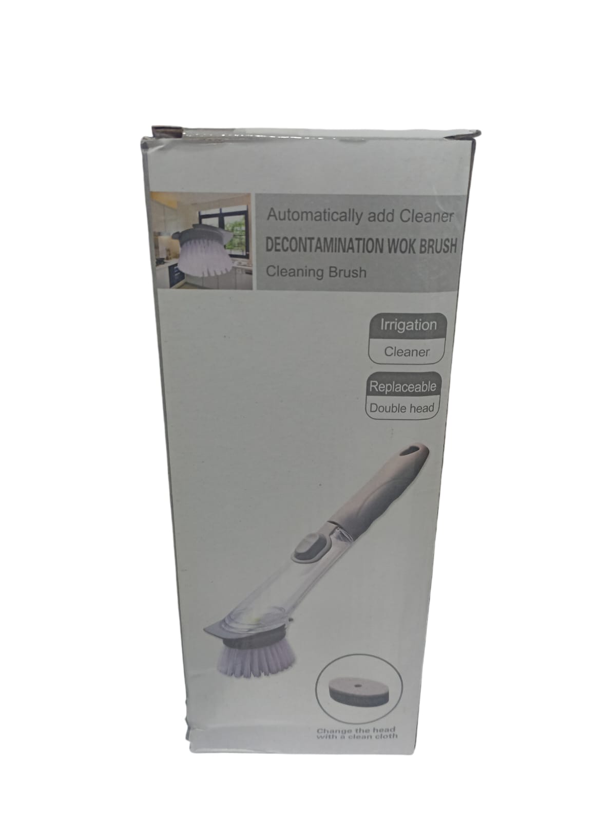 CEPILLO DISPENSADOR JABÓN 2 EN 1